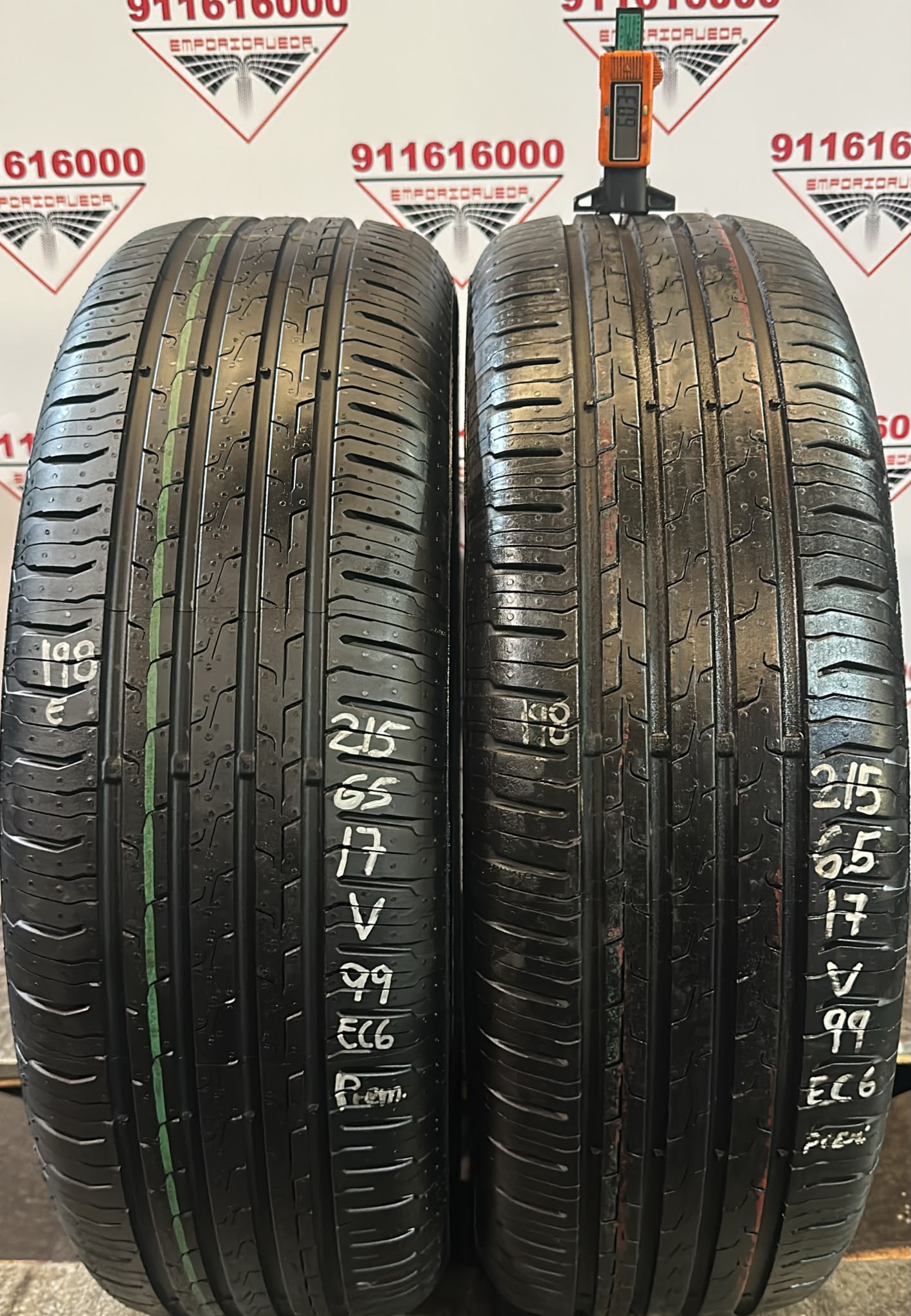 CONTINENTAL ECOCONTACT 6 USADO PREMIUM  215/65 R17 99 V